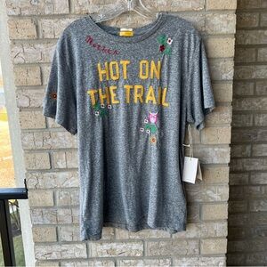 MOTHER DENIM ROWDY TEE HOT ON THE TRAIL